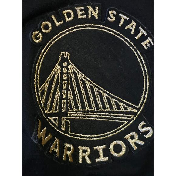 Pro Standard Golden State Warriors Wordmark T-Shirt Men’s Black L - Picture 4 of 7